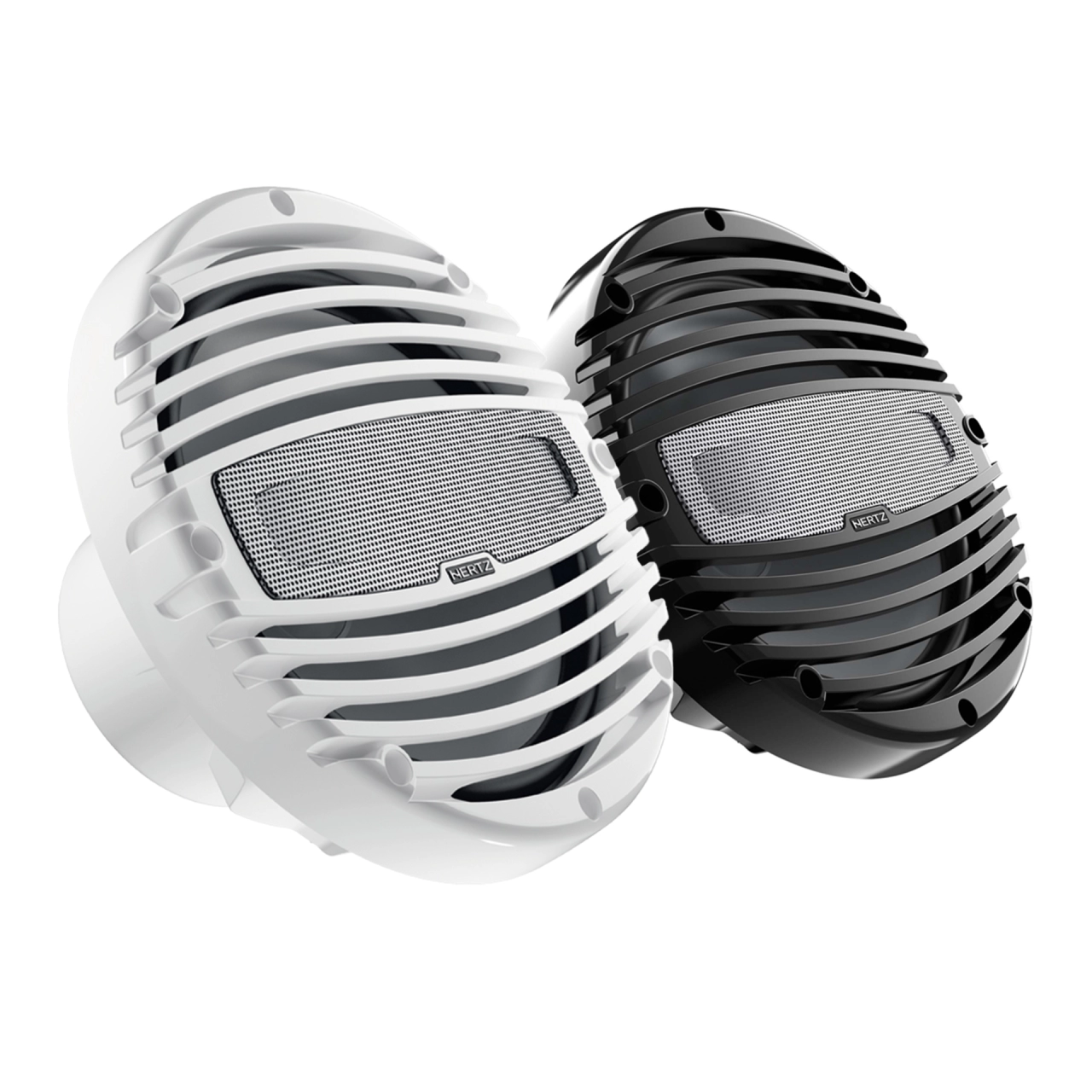 Difuzoare marine - Difuzoare Marine Hertz HMX 8 / W / C, Alb / Negru, set coaxial 2 căi, 200mm, 100W RMS