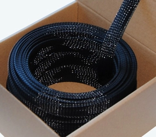 CarAudio - Four Connect 4-NS100M-BL6, Tresa Nylon Protectie Cablu Neagra, 6/12 mm, Rola 100 m