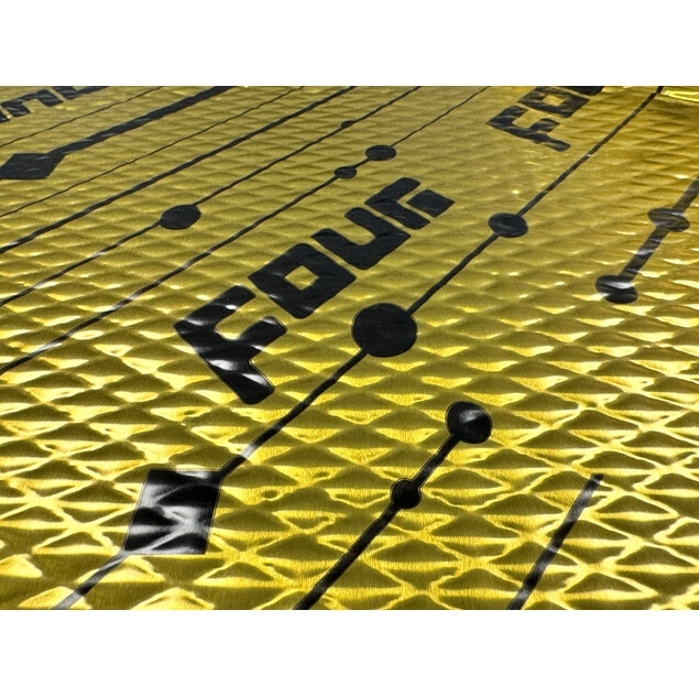 FOUR Connect SOLO-BaseMat, Insonorizant Auto Vibroabsorbant 4.5 mm, 500 x 370 mm, 8 Foi, 1.48 m2 [3]