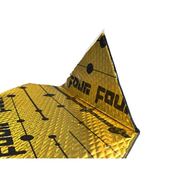 FOUR Connect SOLO-BaseMat, Insonorizant Auto Vibroabsorbant 4.5 mm, 500 x 370 mm, 8 Foi, 1.48 m2 [2]