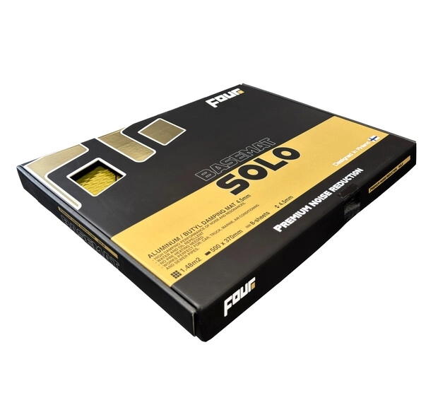 CarAudio - FOUR Connect SOLO-BaseMat, Insonorizant Auto Vibroabsorbant 4.5 mm, 500 x 370 mm, 8 Foi, 1.48 m2
