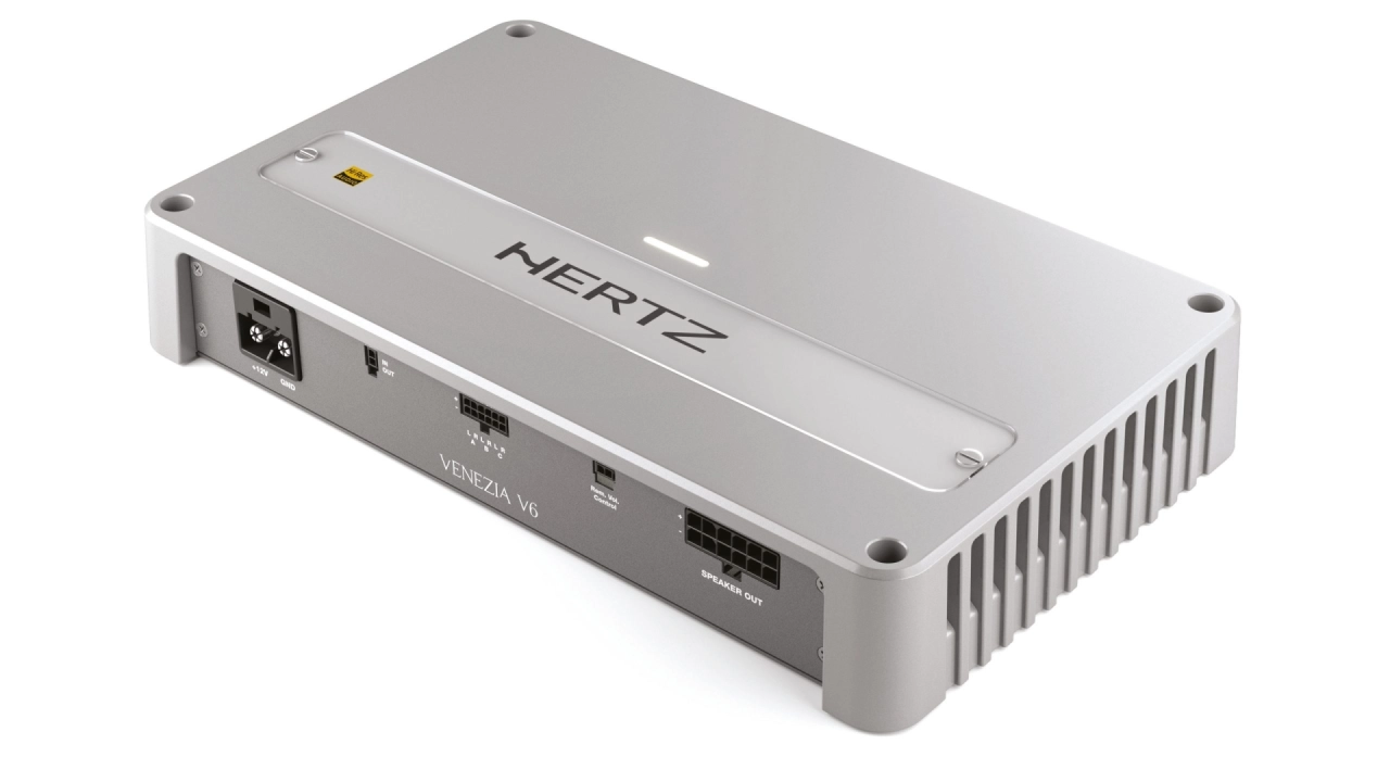 Amplificatoare marine - Hertz Venezia V6 24V, Amplificator Marine 6 Canale Clasa D, 1740 W, Hi-Res, IPX2