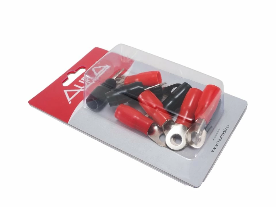 Inele terminale - Inel terminal AURA ACN-R208/10, 8mm2 (8AWG), Set 10 Buc