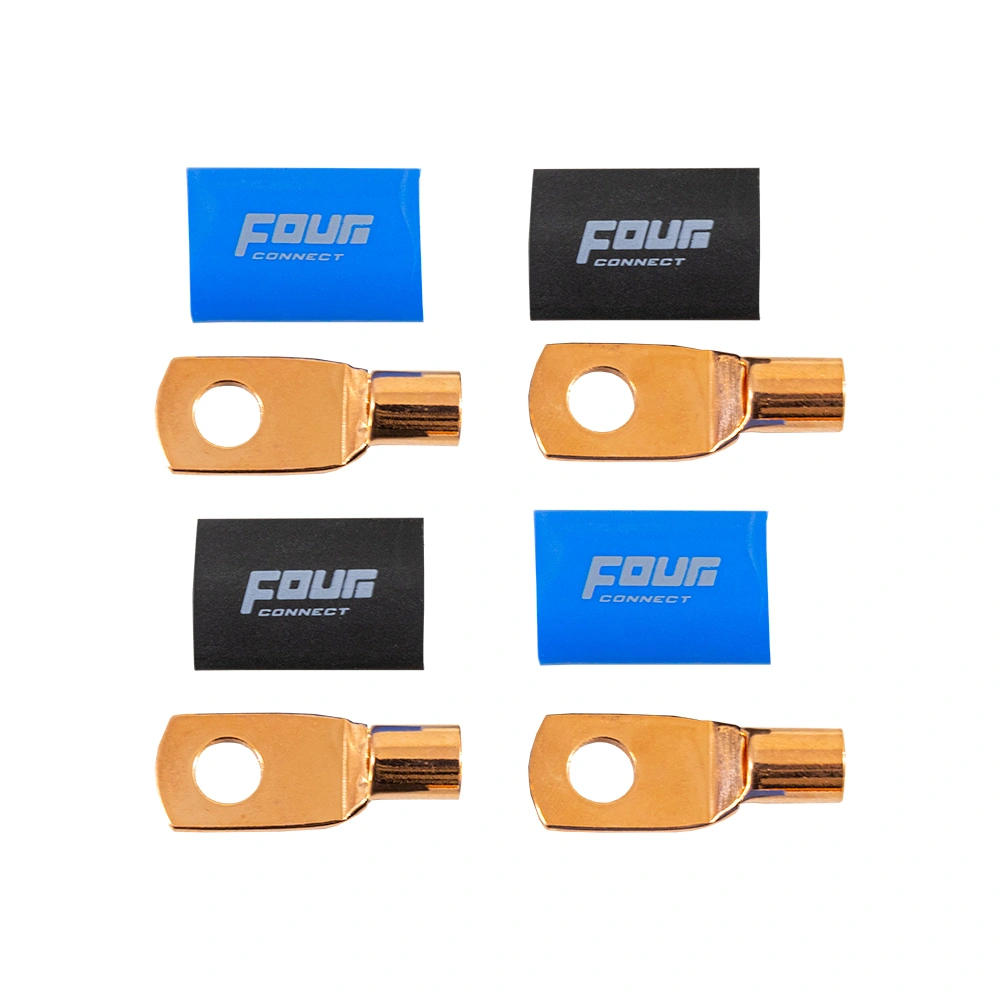 CarAudio - Inel terminal Four Connect, 4-690382, Stage 3, 20mm2 (4 AWG), Set 4 Buc, OFC