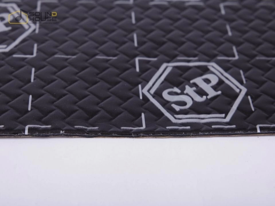 Insonorizant auto Premium STP Black Silver Shop, 1,8mm, 0,8m2, Bulk Pack [3]