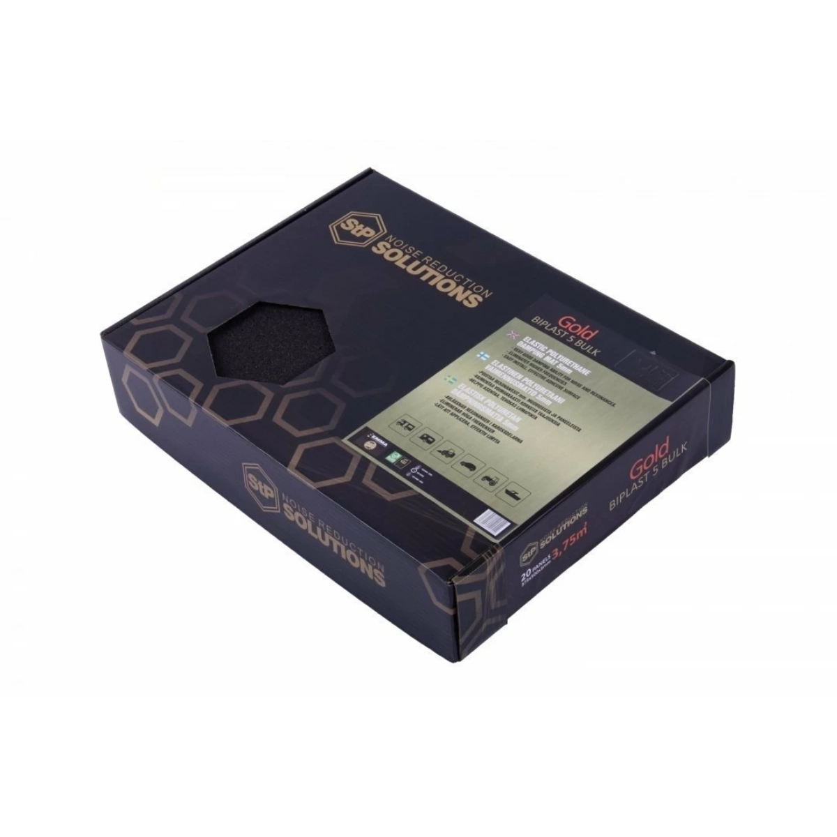 CarAudio - Insonorizant Premium auto STP Biplast 5mm, 3.61 m2, Bulk Pack