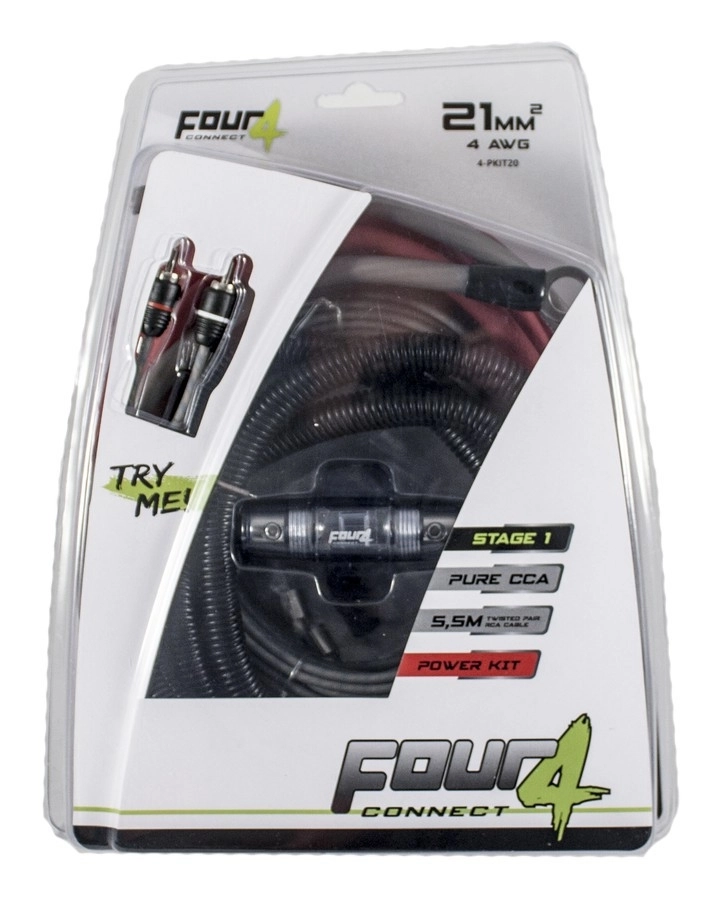 Accesorii Montaj - Kit cablu alimentare Four Connect,4-PKIT20, Stage1, 4 AWG (20 mm2)