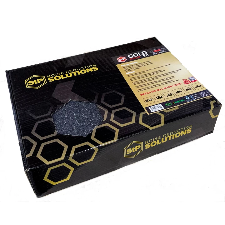 Pachete de insonorizare - Kit de insonorizare pentru doua usi STP Black Gold - 3 Straturi Vibro Fono Termo