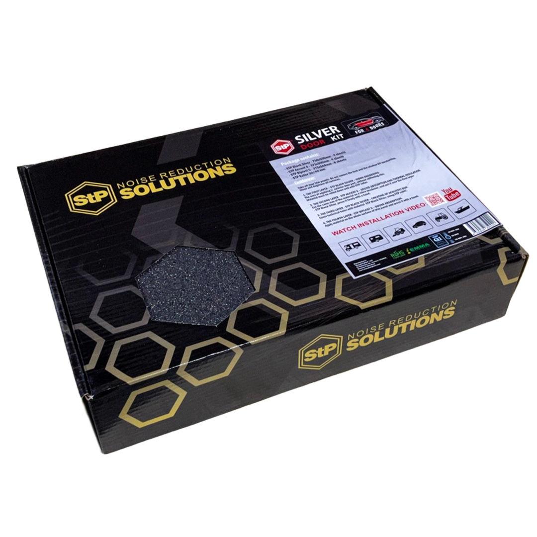 Kit de insonorizare pentru doua usi STP Black Silver - 3 Straturi Vibro Fono Termo [0]