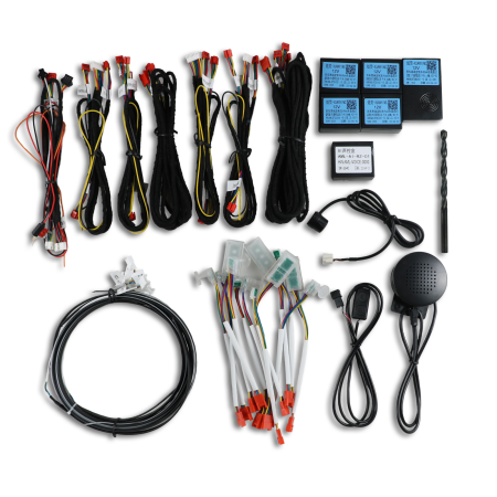 Lumini ambientale - Kit universal de  lumini ambientale led RGB 64 culori pe suport acrilic cu conexiune wireless