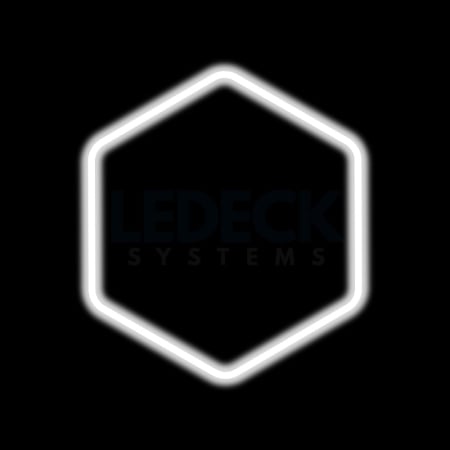 Lumini Hexagoane Modulare - Lumină LED Hexagonală – 1 Modul 83x98CM - Garaj, Dormitor, Cameră Gaming, Spații Private