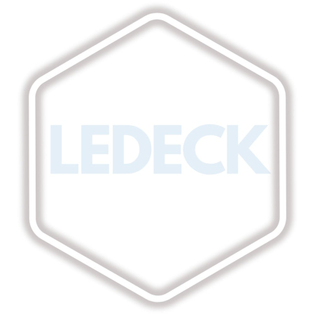 Lumini Hexagoane Modulare - Lumină LED Hexagonală Profesională Aluminiu– 1 Modul 105x120CM – Service Auto, Detailing, Ateliere, Spații Comerciale