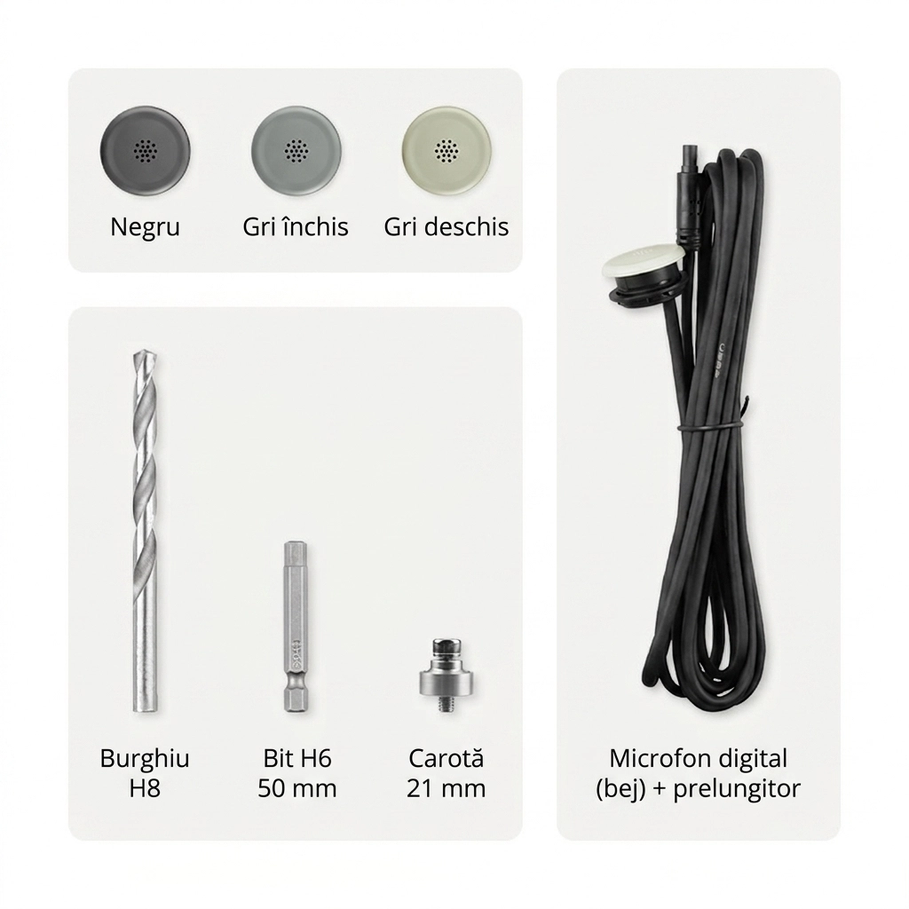 Microfon Digital Ascuns Teyes, Compatibil CC4 Pro [1]