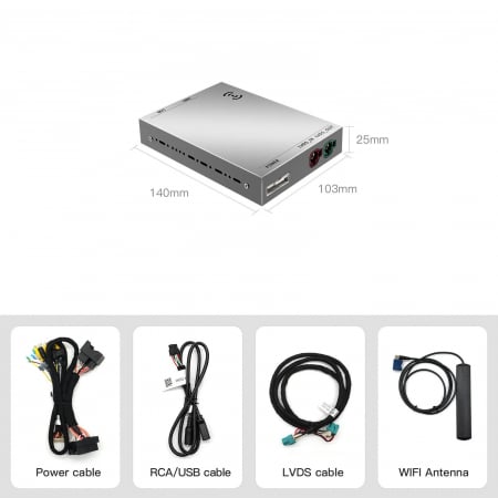 Modul Carplay si Android Auto Wireless, Audi MMI 3G [1]