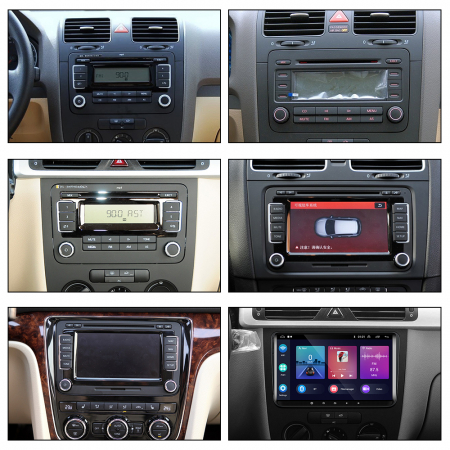 Navigatie Dedicata Volkswagen, 9Inch,2Gb Ram, 64Gb stocare, Carplay [2]