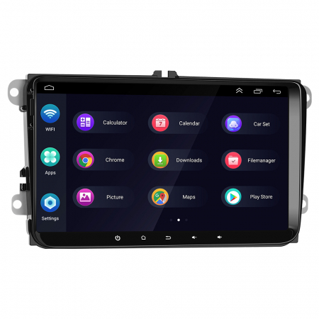 Navigatie Dedicata Volkswagen, 9Inch,2Gb Ram, 64Gb stocare, Carplay [1]