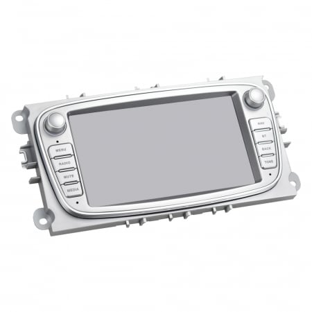 Navigatie Dedicata Ford Focus, Mondeo,C-Max, Kuga, 7inch, 2Gb Ram, 64Gb stocare, Carplay, Argintiu [4]