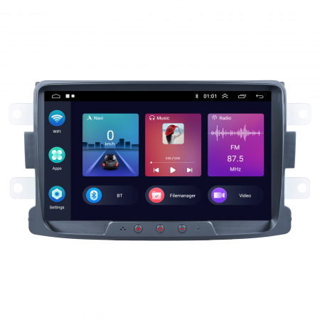 Dokker (2010 - 2020) - Navigatie Dedicata Dacia, Android, 8Inch, 2Gb Ram, 32Gb stocare, Bluetooth, WiFi, Waze, Canbus