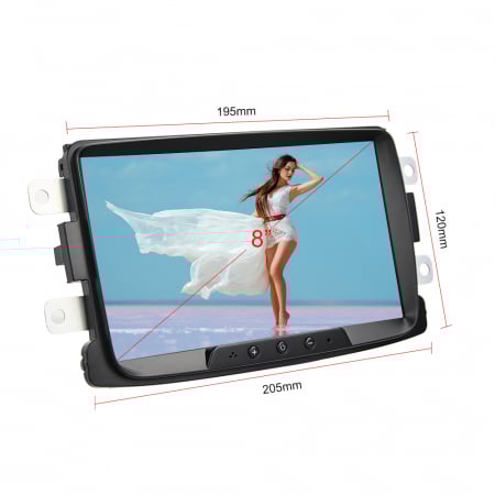 Navigatie Dedicata Renault, Android, 8Inch, 2Gb Ram, 32Gb stocare, Bluetooth, WiFi, Waze, Canbus [5]