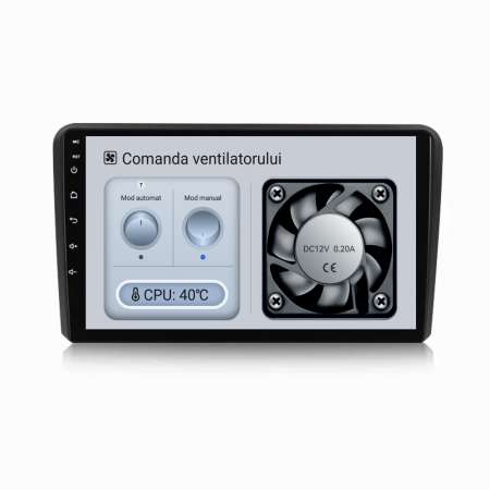 Navigatie Dedicata Audi A3 8P (2003 - 2013) 9 Inch, 8Gb Ram, 256Gb stocare, CarPlay [5]