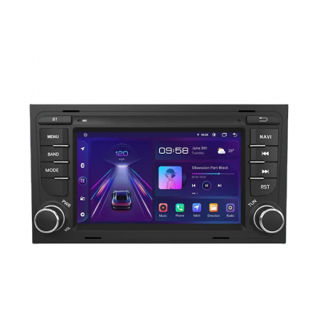 Exeo (2008 - 2013) - Navigatie Android Dedicata Audi A4 B6/B7 (2001 - 2008), 7Inch, 2Gb Ram, 32Gb Stocare, Carplay