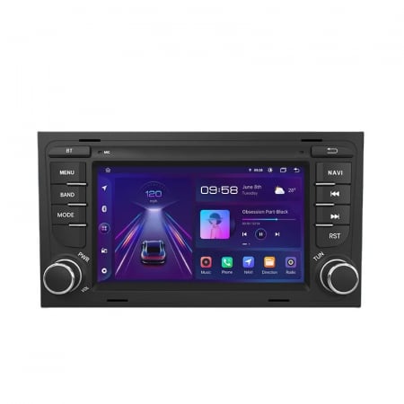 Exeo (2008 - 2013) - Navigatie Dedicata Audi A4 B6/B7 (2001 - 2008), 7Inch, 4Gb Ram, 64Gb Stocare, Carplay