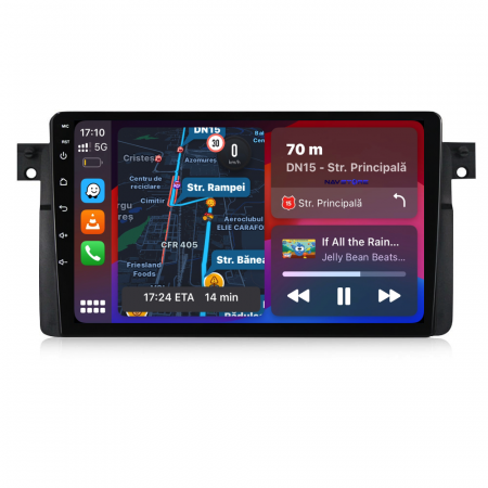 Navigatie Dedicata BMW Seria3 E46 (1997-2005), 9Inch, 6Gb Ram, 128Gb Stocare, Carplay [1]