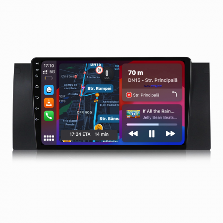 Navigatie Dedicata BMW Seria5 E39/X5 E53 (1995-2003), 9Inch, 8Gb Ram, 256Gb Stocare, Carplay [1]