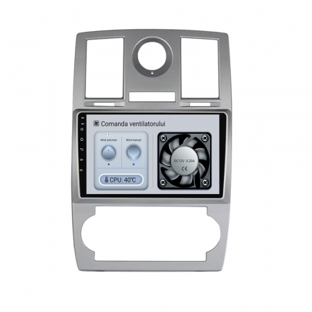 Navigatie Android Dedicata Chrysler 300C (2004-2008), 9Inch, 6Gb Ram, 128Gb Stocare, Carplay [5]