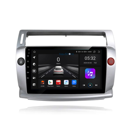 Navigatie Android Dedicata Citroen C4 (2004-2009), 9Inch, 4Gb Ram, 64Gb Stocare, Bluetooth, WiFi, Carplay [1]