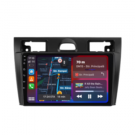 Navigatie Dedicata Ford Fiesta (2006-2011), 9Inch, 6Gb Ram, 128Gb Stocare, Carplay [1]