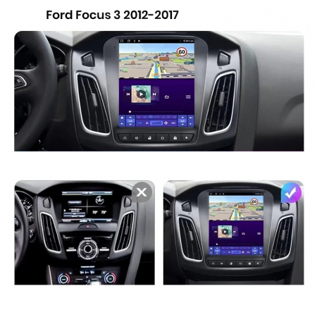 Navigatie Android Dedicata Ford Focus 3 (2011 - 2018)  9.7 Inch, 4Gb Ram, 64Gb stocare, Bluetooth, WiFi, Carplay [5]
