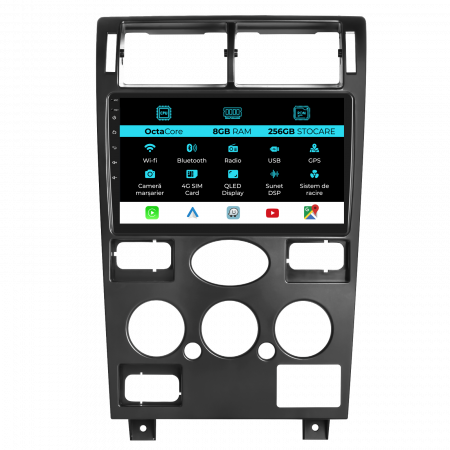 Mondeo (2000 - 2007) - Navigatie Dedicata Ford Mondeo 3 (2000-2007), 9Inch, 8Gb Ram, 256Gb Stocare, Carplay