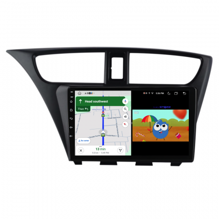 Navigatie Dedicata Honda Civic IX Hachback (2011-2017), 9Inch, 8Gb Ram, 256Gb Stocare, Carplay [4]