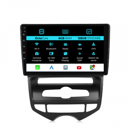 IX20 (2010-2019) - Navigatie Android Dedicata Hyundai IX20 (2010-2019), 9Inch, 6Gb Ram, 128Gb Stocare, Bluetooth, WiFi, Carplay