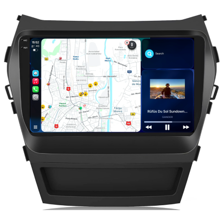 Navigatie Android Dedicata Hyundai IX45 SantaFe (2013-2017), 9Inch, 2Gb Ram, 32Gb Stocare, Carplay [1]
