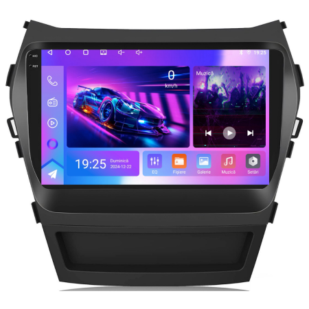 Navigatie Android Dedicata Hyundai IX45 SantaFe (2013-2017), 9Inch, 2Gb Ram, 32Gb Stocare, Carplay [7]