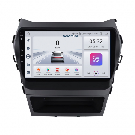 IX45 SantaFe (2013-2017) - Navigatie Android Dedicata Hyundai IX45 SantaFe (2013 - 2017) 9Inch, 4Gb Ram, 64Gb Stocare, Bluetooth, WiFi, Carplay