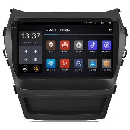 Navigatie Android Dedicata Hyundai IX45 SantaFe (2013-2017), 9Inch, 8Gb Ram, 256Gb Stocare, Carplay [4]