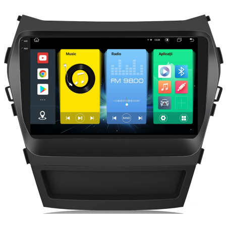 Navigatie Android Dedicata Hyundai IX45 SantaFe (2013-2017), 9Inch, 8Gb Ram, 256Gb Stocare, Carplay [6]