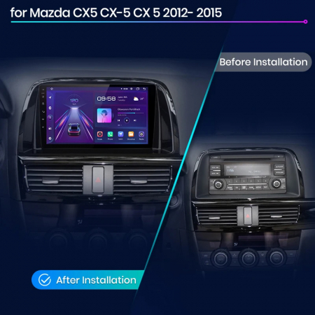 Navigatie Dedicata Mazda CX-5 (2012-2015), 9Inch, 8Gb Ram, 256Gb Stocare, CarPlay [6]