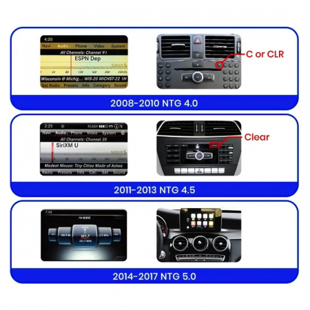 Navigatie Dedicata Mercedes Benz C-Class W204/S204/C204 (2008-2014), 10.25 Inch, 4Gb Ram, 64Gb Stocare, Carplay [5]