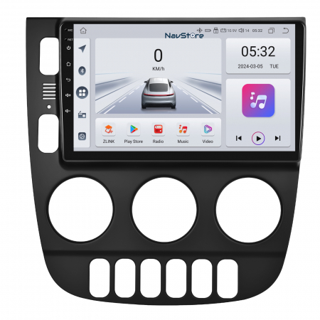ML W163 (1998 - 2005) - Navigatie Android Dedicata Mercedes ML W163 (1998-2005), 9Inch, 4Gb Ram, 64Gb Stocare, Bluetooth, WiFi, Carplay