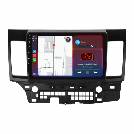 Navigatie Android Dedicata Mitsubishi Lancer (2007-2013), 9Inch, 4Gb Ram, 64Gb Stocare, Bluetooth, WiFi, Carplay [4]