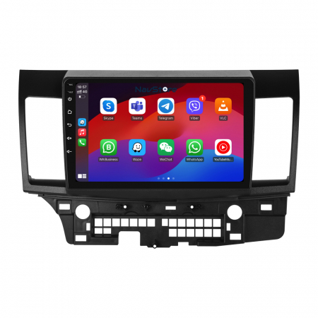 Navigatie Android Dedicata Mitsubishi Lancer (2007-2013), 9Inch, 4Gb Ram, 64Gb Stocare, Bluetooth, WiFi, Carplay [6]
