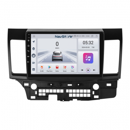 Lancer (2007 - 2013) - Navigatie Android Dedicata Mitsubishi Lancer (2007-2013), 9Inch, 4Gb Ram, 64Gb Stocare, Bluetooth, WiFi, Carplay