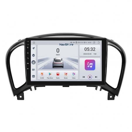 Juke (2010 - 2017) - Navigatie Android Dedicata Nissan Juke (2010-2017), 9Inch, 4Gb Ram, 64Gb Stocare, Bluetooth, WiFi, Carplay