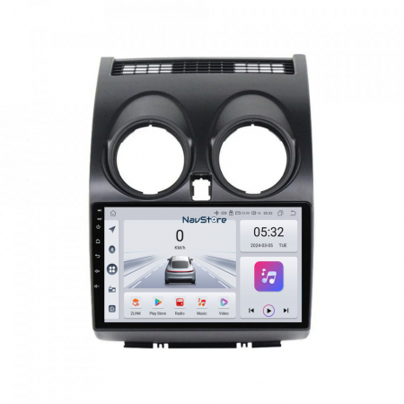 Qashqai J10 (2007-2013) - Navigatie Android Dedicata Nissan Qashqai J10 (2007-2013), 9Inch, 4Gb Ram, 64Gb Stocare, Bluetooth, WiFi, Carplay