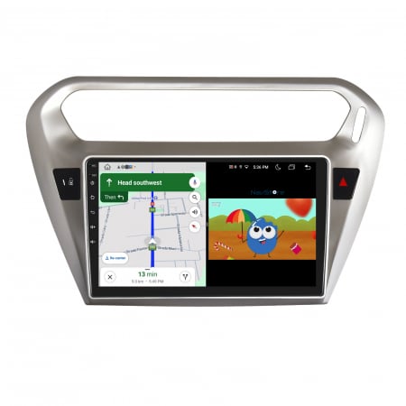 Navigatie Dedicata Peugeot 301, Citroen C-Elysee (2013-2018), 9Inch, 4Gb Ram, 64Gb Stocare, Carplay [4]