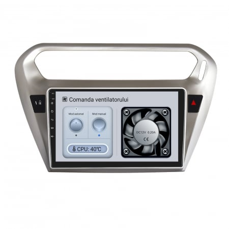 Navigatie Dedicata Peugeot 301, Citroen C-Elysee (2013-2018), 9Inch, 6Gb Ram, 128Gb Stocare, Carplay [5]